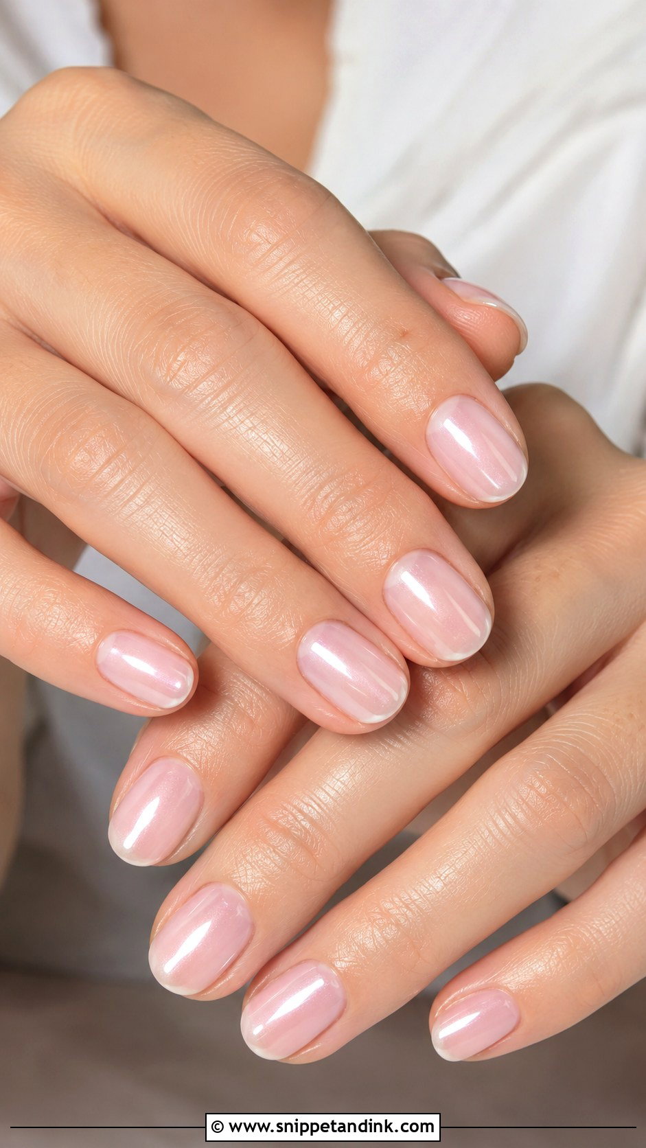 Glazed Donut Gel Wedding Nails - Snippet and Ink - 20 Classy Gel Wedding Nails for Bride