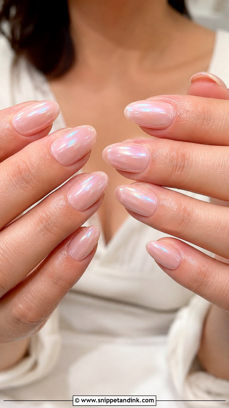 Glazed Donut Wedding Nails - Snippet and Ink - 20 Wedding Nails Design 2025