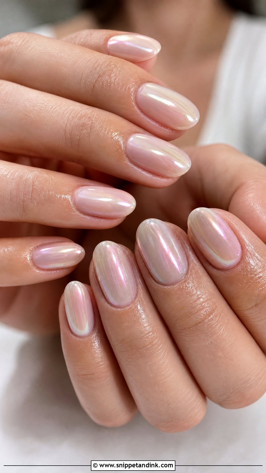 Glazed Donut Wedding Nails - Snippet and Ink - 25 Chrome Wedding Nails