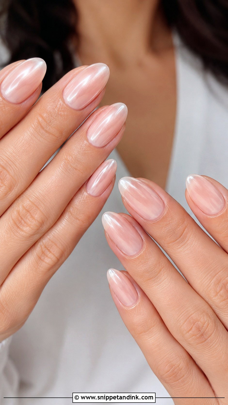 Glazed Donut Wedding Nails - Snippet and Ink - 20 Minimalist Wedding Nails