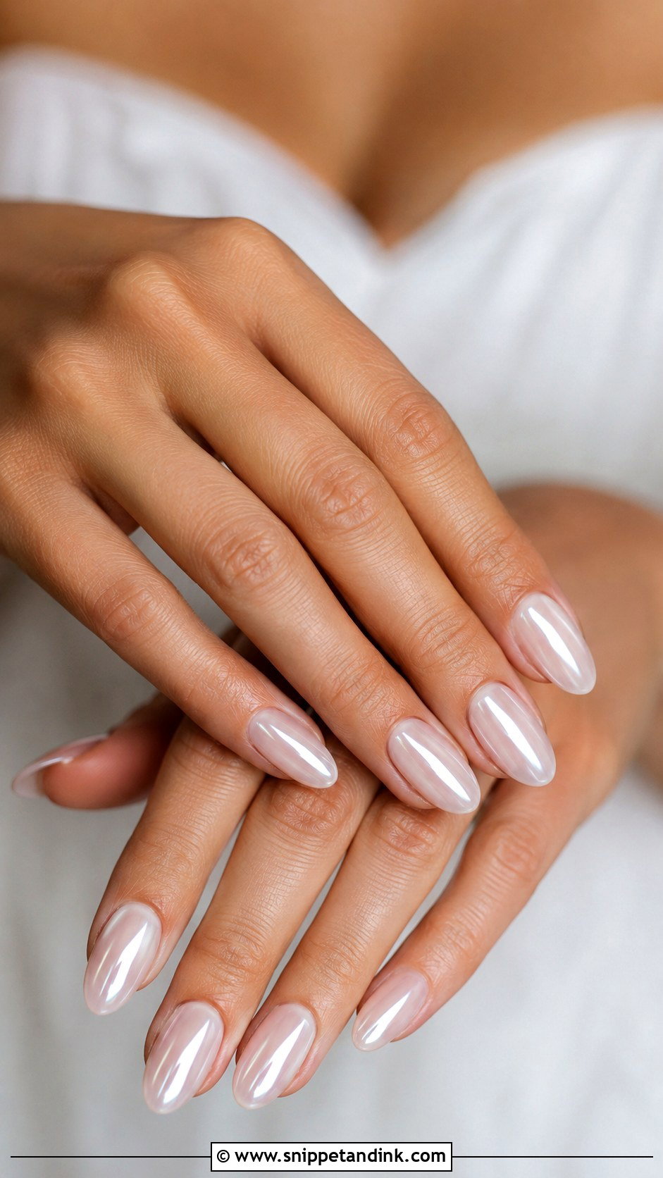 Glazed Donut Wedding Nails - Snippet and Ink - 20 Modern Wedding Nails