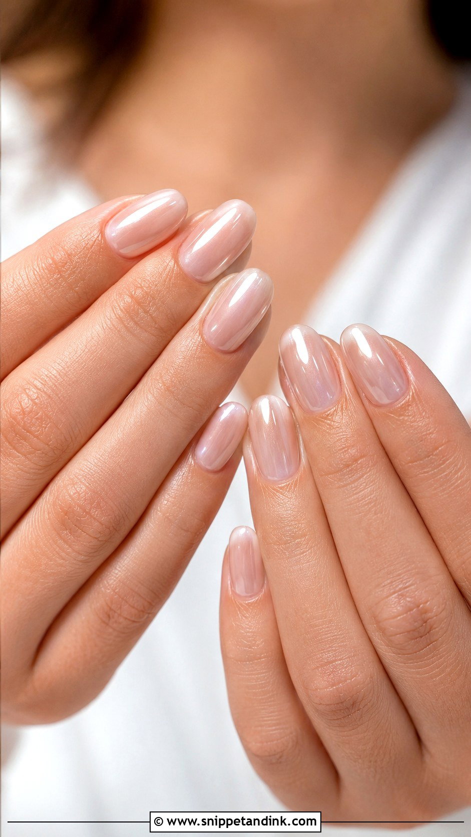 Glazed Donut Wedding Nails - Snippet and Ink - 20 Nails for Bride Wedding Day 2025