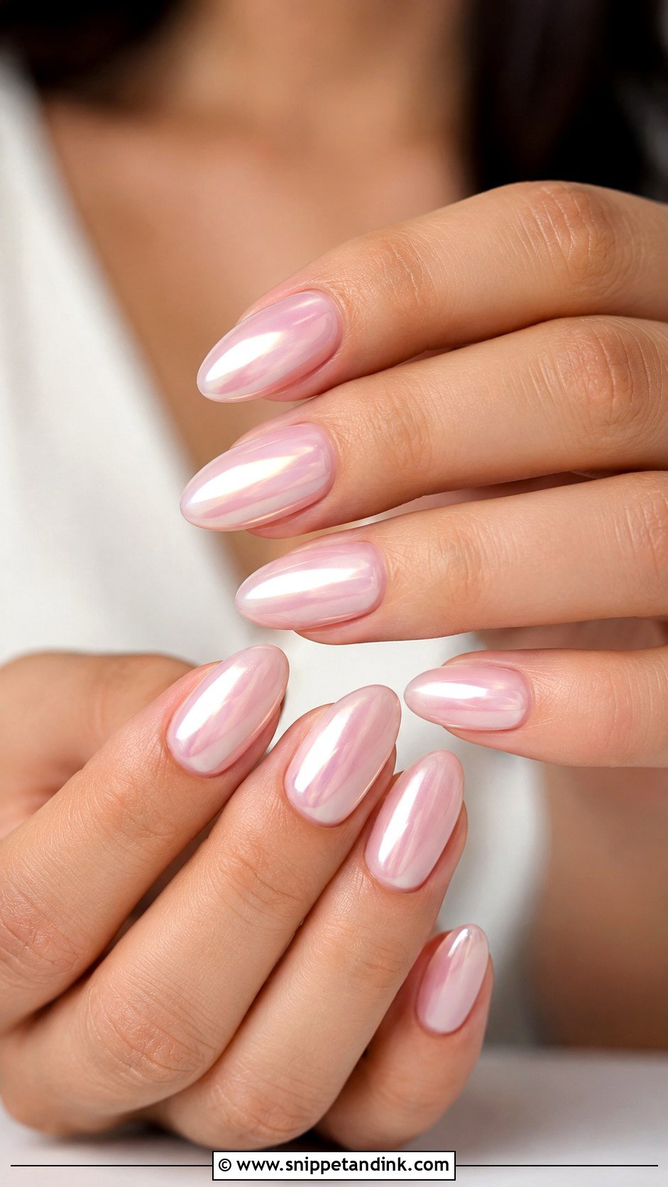 Glazed Donut Wedding Nails - Snippet and Ink - 20 Subtle Wedding Nails
