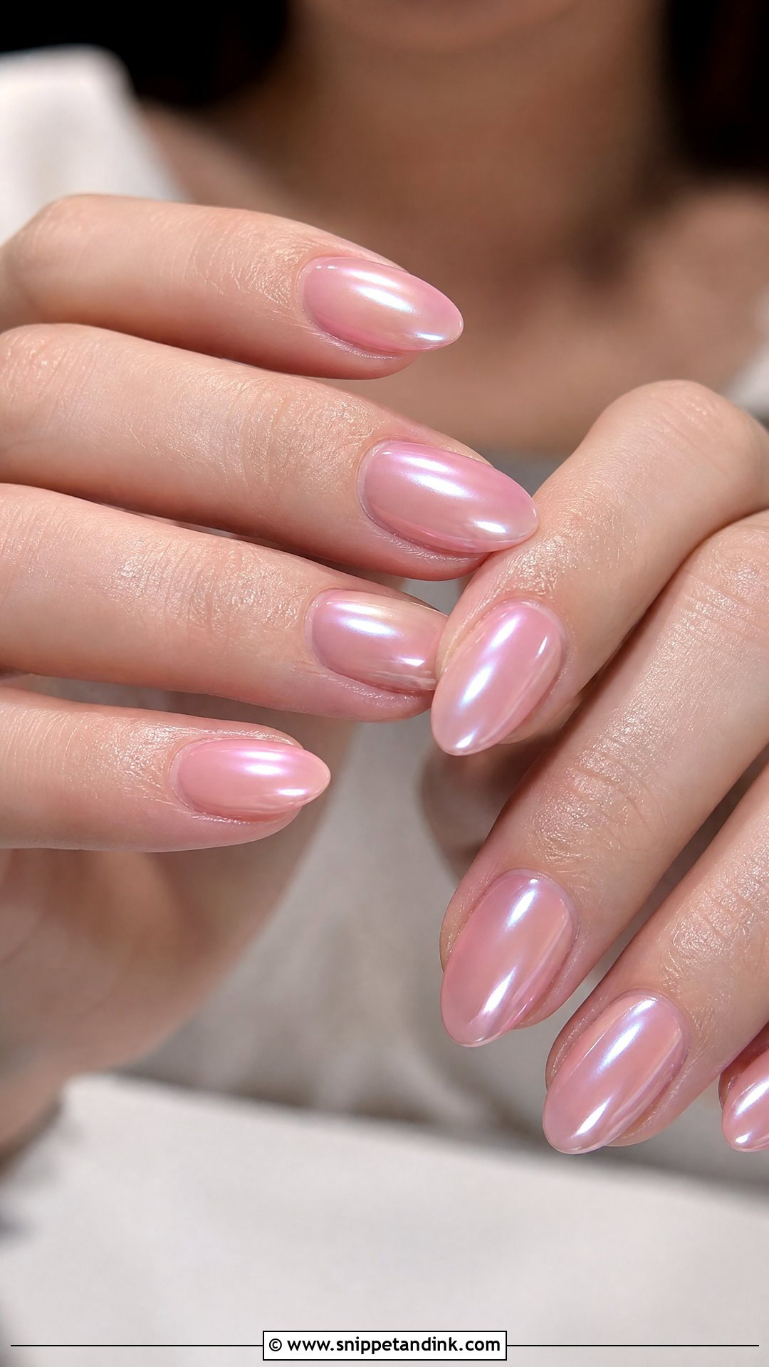 Glazed Pink Summer Wedding Nails - Snippet and Ink - 25 Summer Wedding Nails