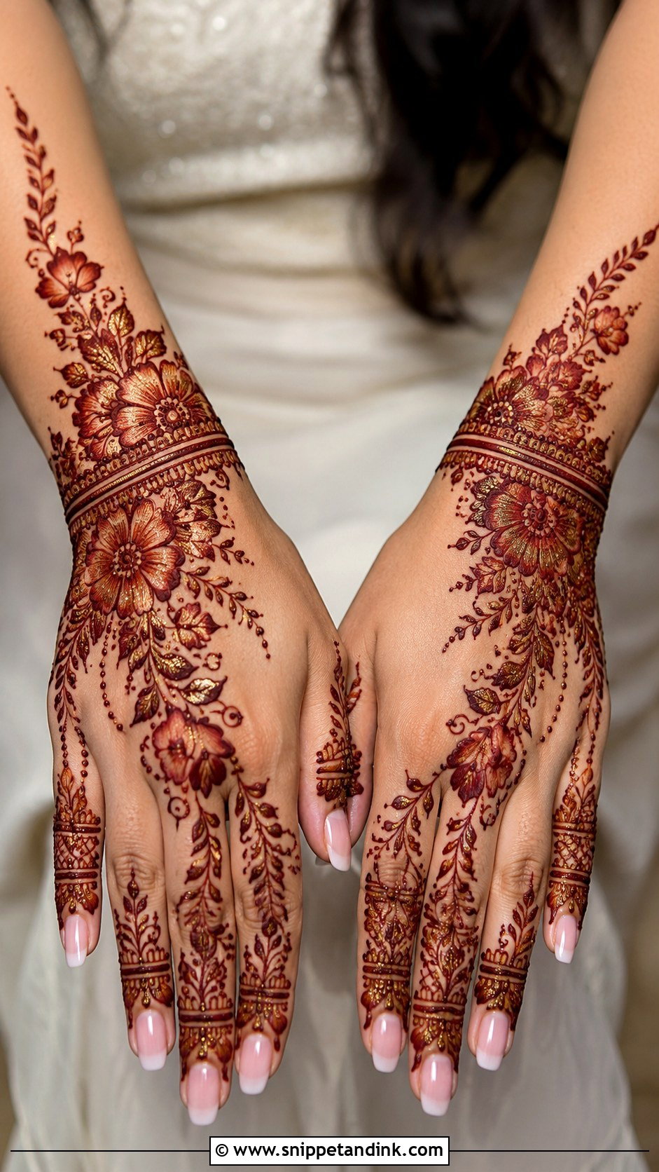 Glitter Mehndi - Snippet and Ink - 30 New Unique Mehndi Designs