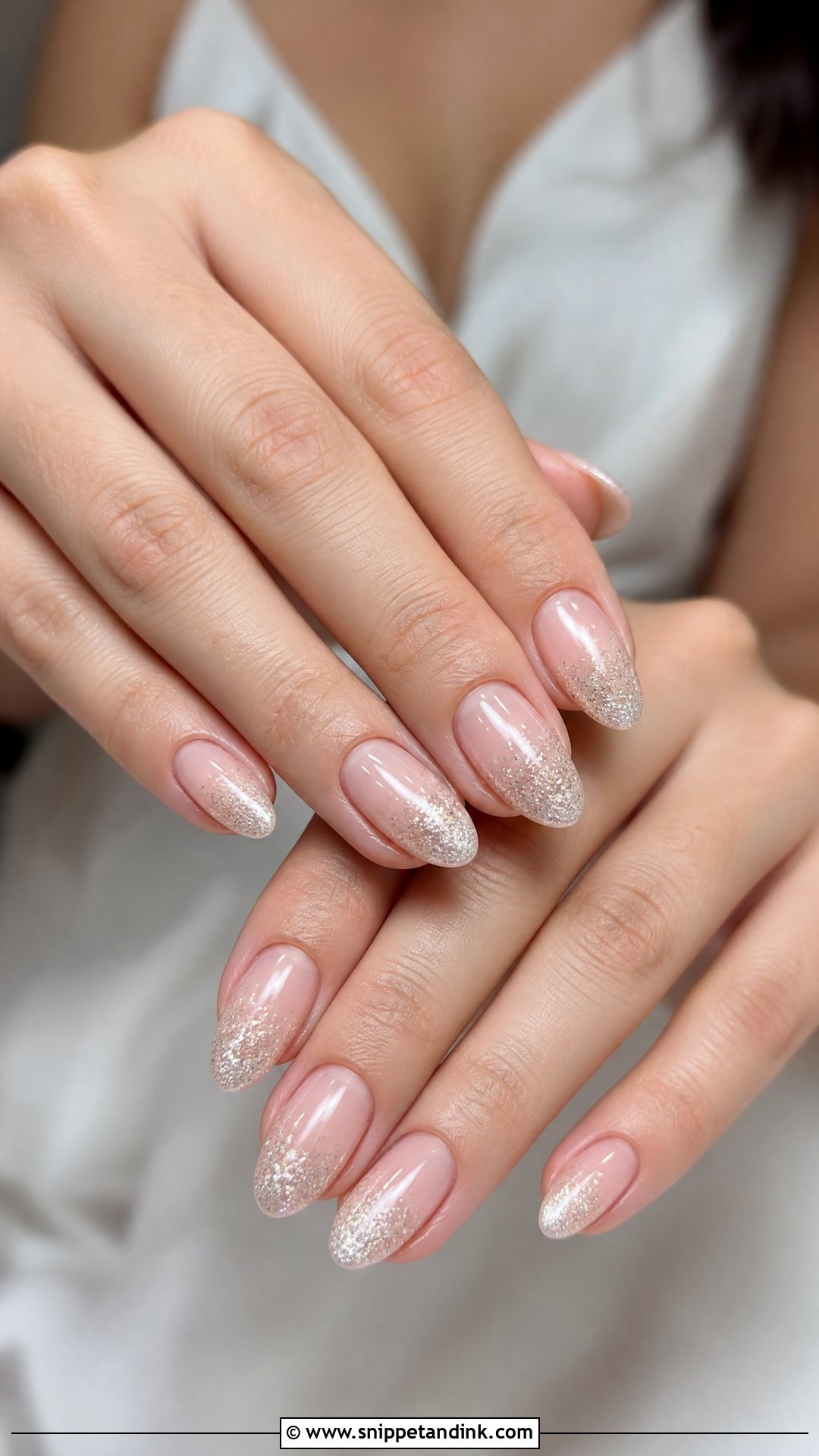 Glitter Ombre Bridal Nails - Snippet and Ink - 25 Bridal Wedding Nails for Bride