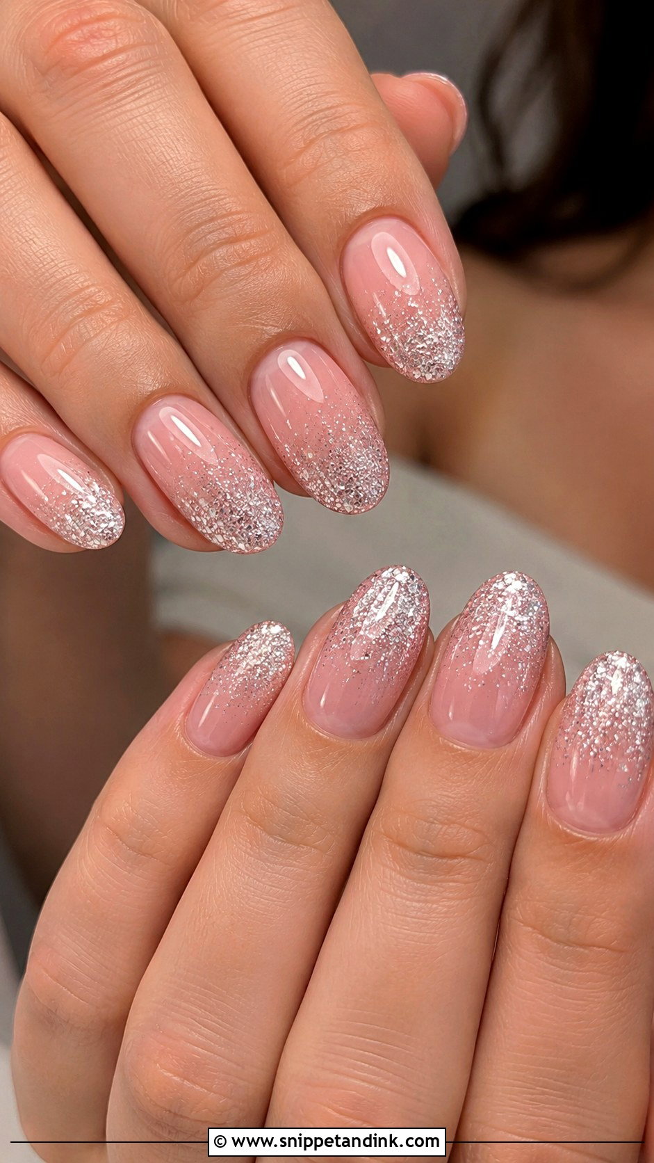 Glitter Ombre Bridesmaid Nails - Snippet and Ink - 30 Wedding Nails for Bridesmaids