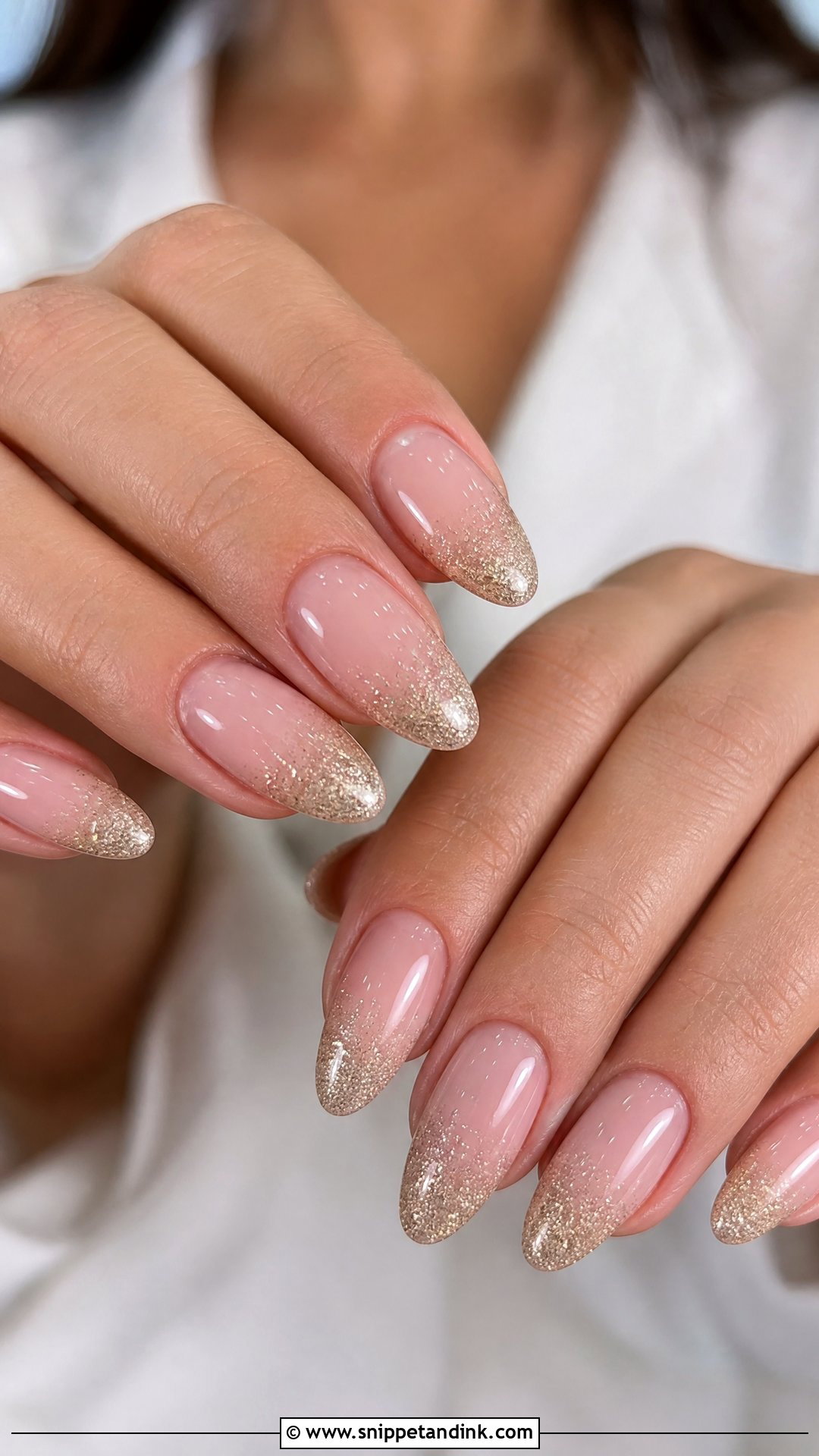 Glitter Wedding Nails - Snippet and Ink - 35 Wedding Nails Design