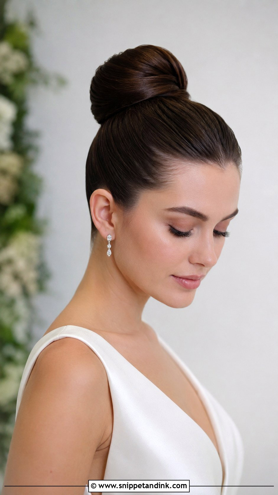 Glossy Ballerina Bun - Snippet and Ink - 25 Wedding Buns