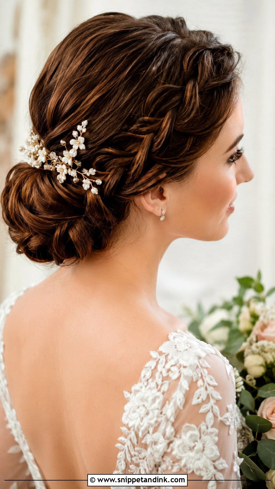 Glossy Blowout With Volume - Snippet and Ink - 25 Engagement Bridal Hairstyles