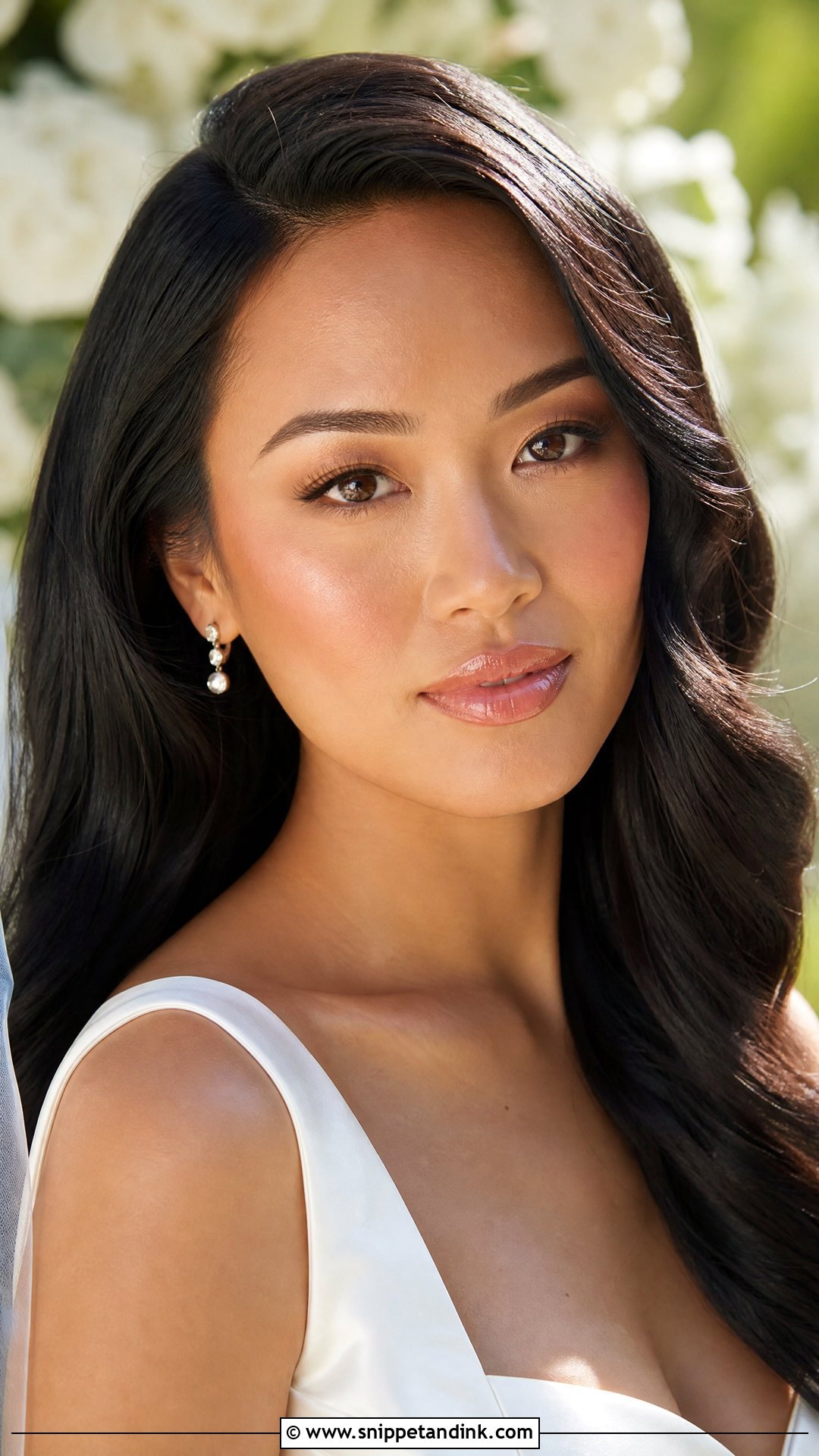 Glossy Bridal Glam Makeup - Snippet and Ink - 25 Wedding Glam Makeup Brides