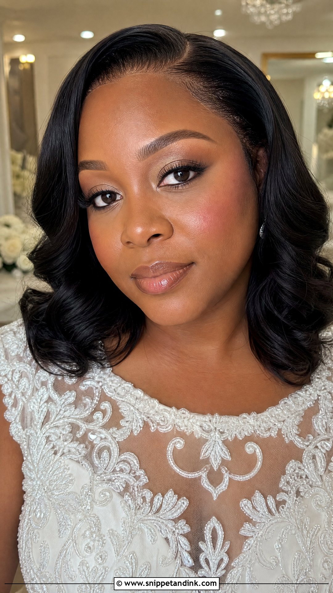 Glossy Wedding Makeup For Brown Eyes - Snippet and Ink - 25 Natural Wedding Make Up for Brown Eyes
