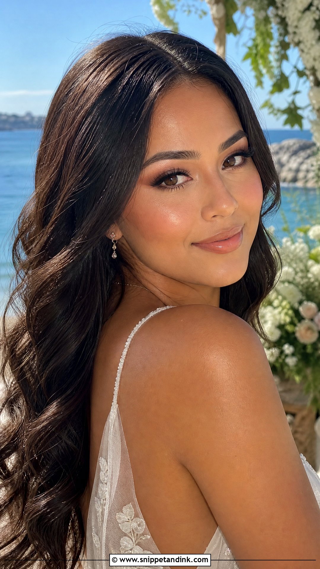 Glowy Bridal Makeup - Snippet and Ink - 25 Wedding Day Bridal Makeup Looks