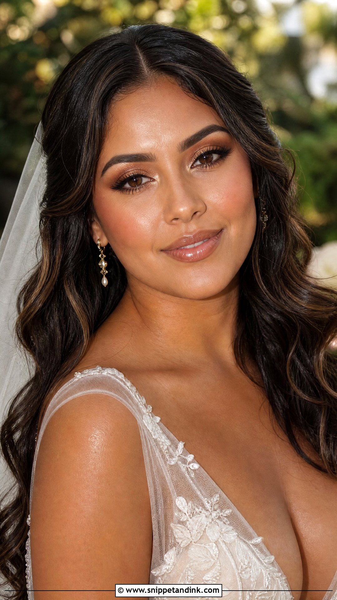 Glowy Bridal Makeup - Snippet and Ink - 20 Self Bridal Makeup Ideas