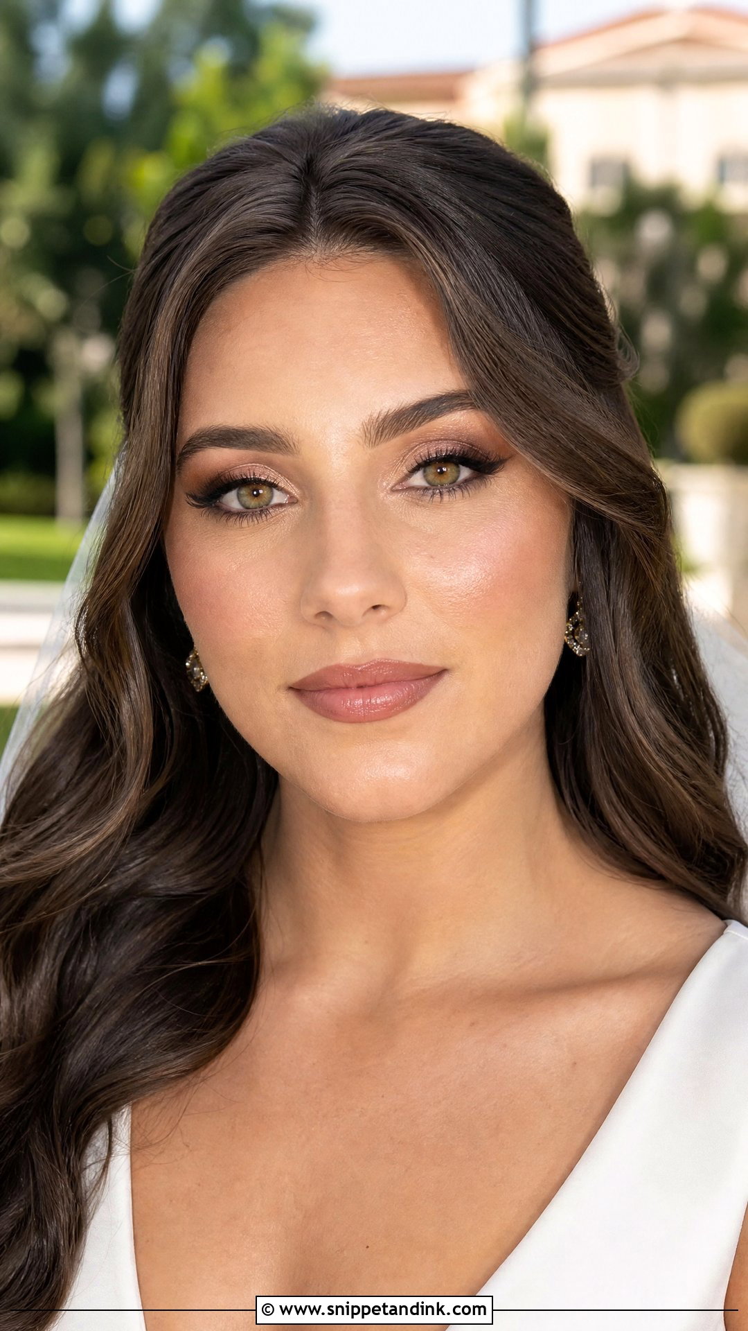 Glowy Bridal Makeup For Hazel Eyes - Snippet and Ink - 30 Glowy Bridal Makeup Ideas