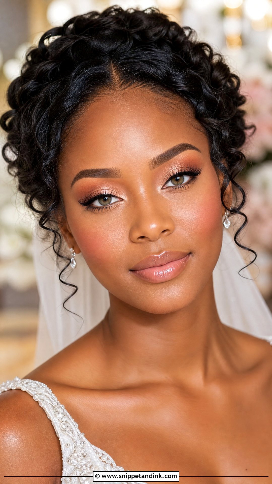 Glowy Bridal Makeup for Green Eyes - Snippet and Ink - 20 Soft Wedding Makeup for Green Eyes