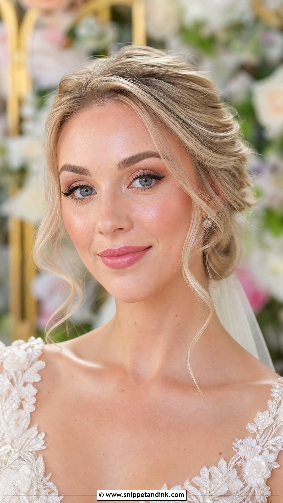 Glowy Bridal Spring Wedding Makeup - Snippet and Ink - 25 Spring Wedding Makeup Ideas
