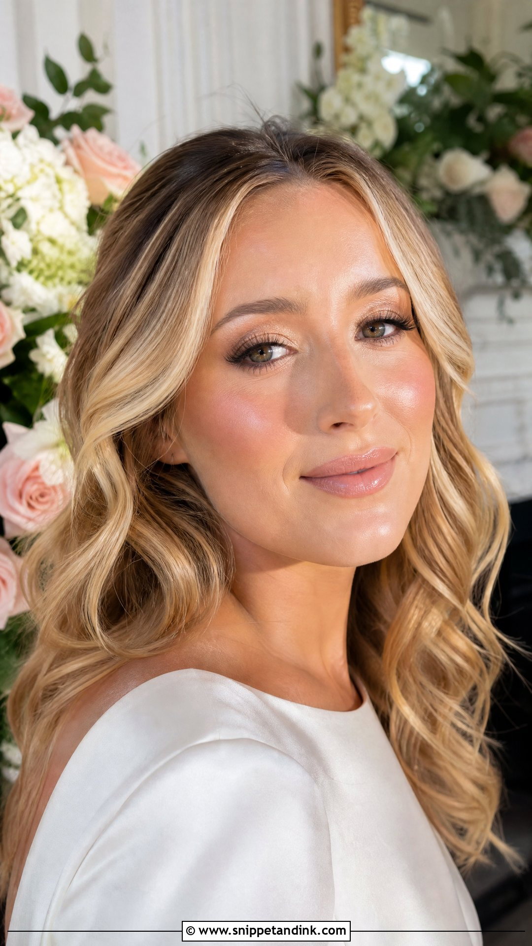 Glowy Light Bridal Makeup - Snippet and Ink - 25 Light Bridal Makeup Ideas