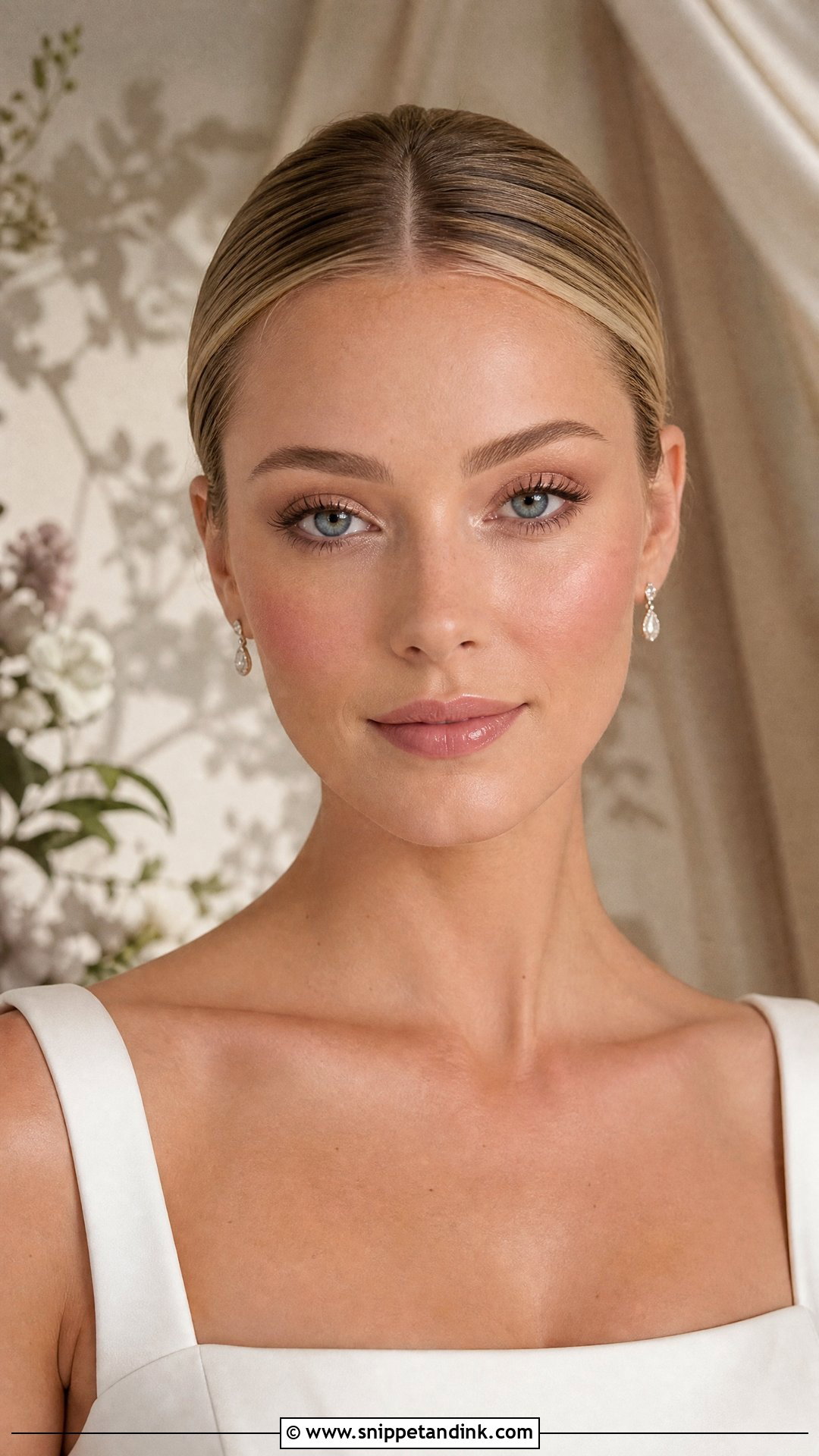 Glowy Nude Bridal Makeup - Snippet and Ink - 25 Ethereal Wedding Makeup Ideas