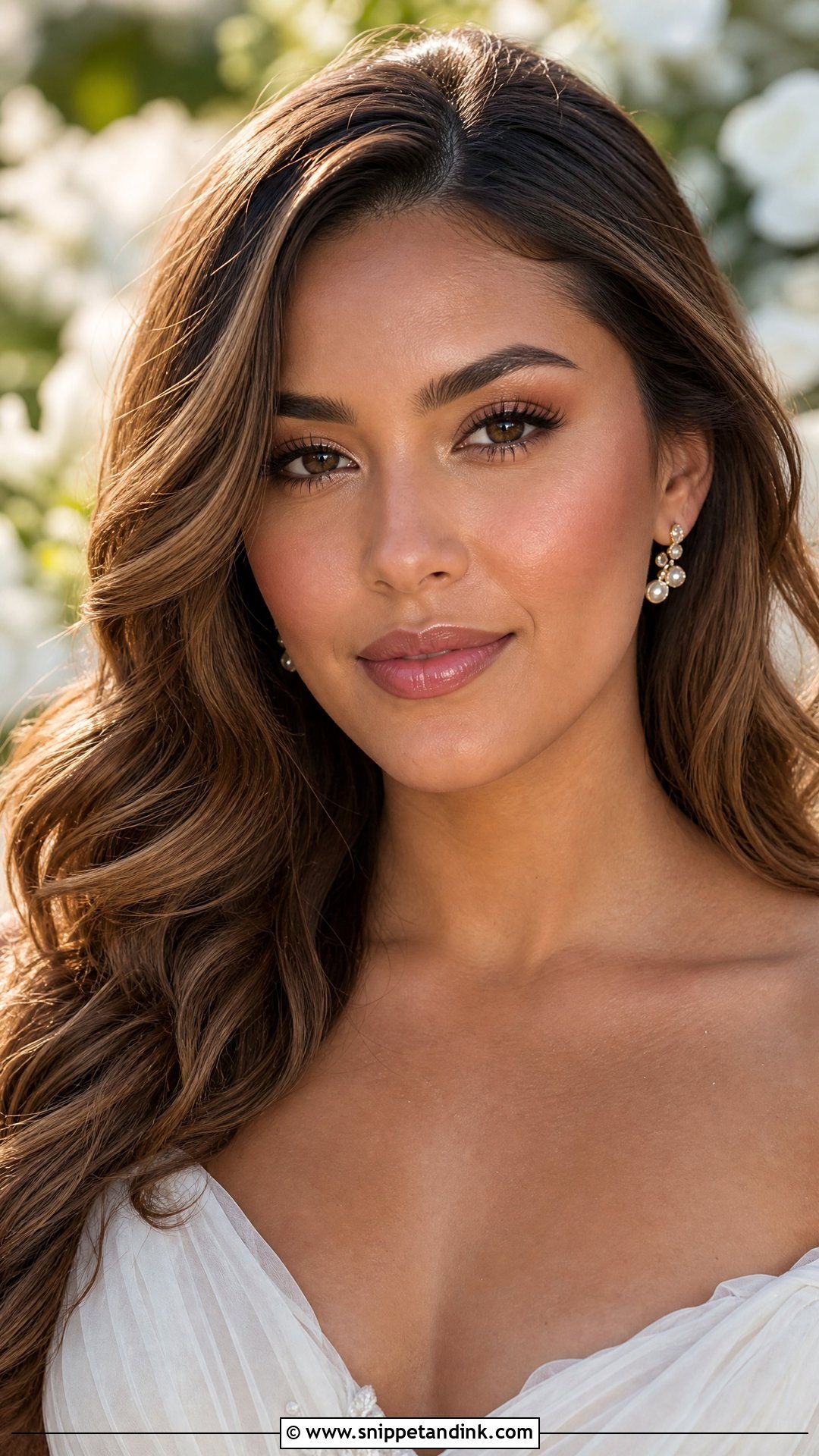 Glowy Skin Bridal Makeup - Snippet and Ink - 20 Simple Bridal Makeup Look Ideas