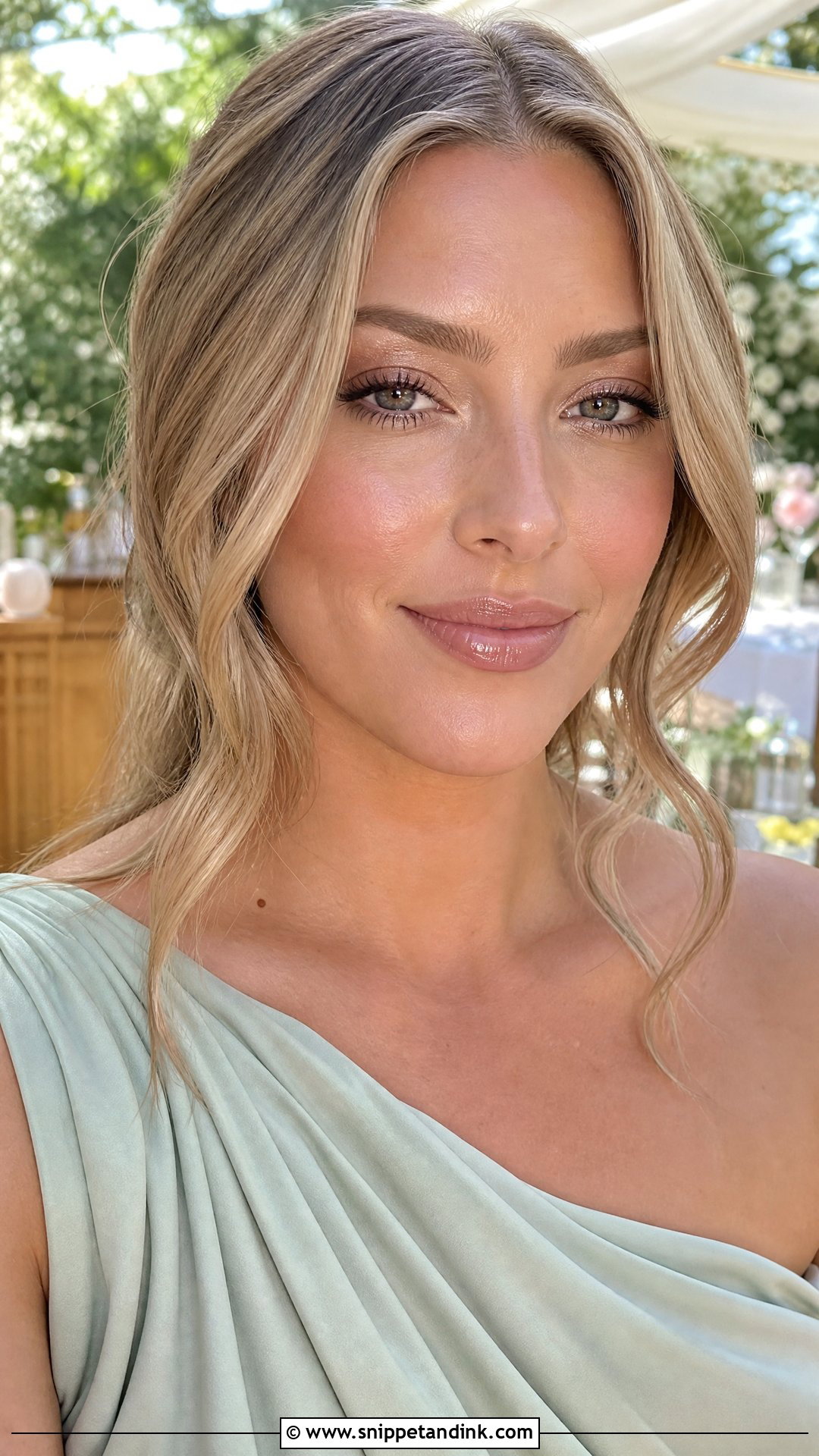 Glowy Skin Daytime Wedding Makeup - Snippet and Ink - 20 Daytime Wedding Makeup Ideas