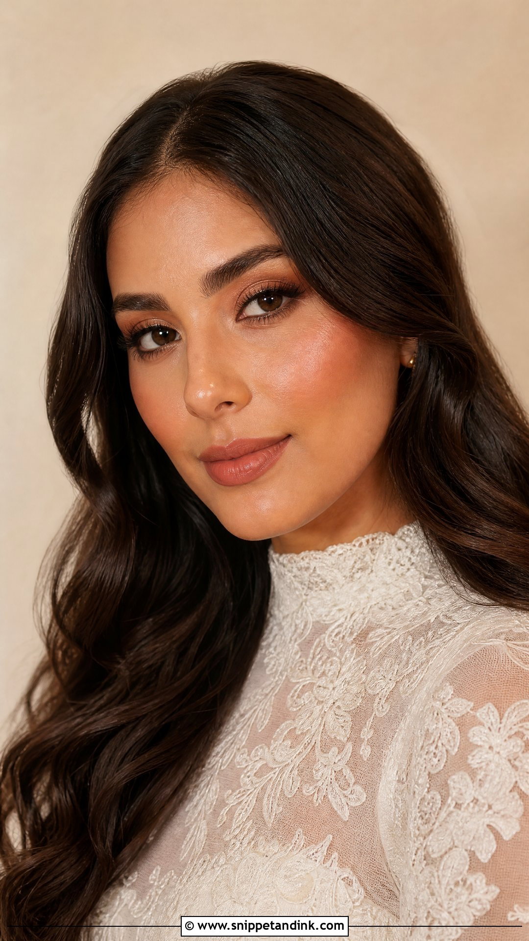 Glowy Skin Wedding Makeup - Snippet and Ink - 20 No Makeup Wedding Ideas