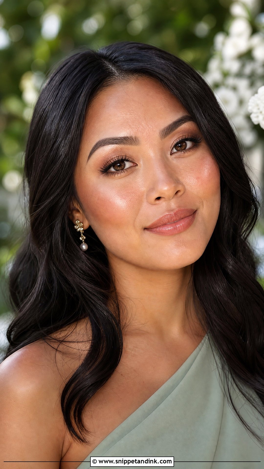 Glowy Skin Wedding Makeup - Snippet and Ink - 20 Subtle Makeup Looks for Wedding