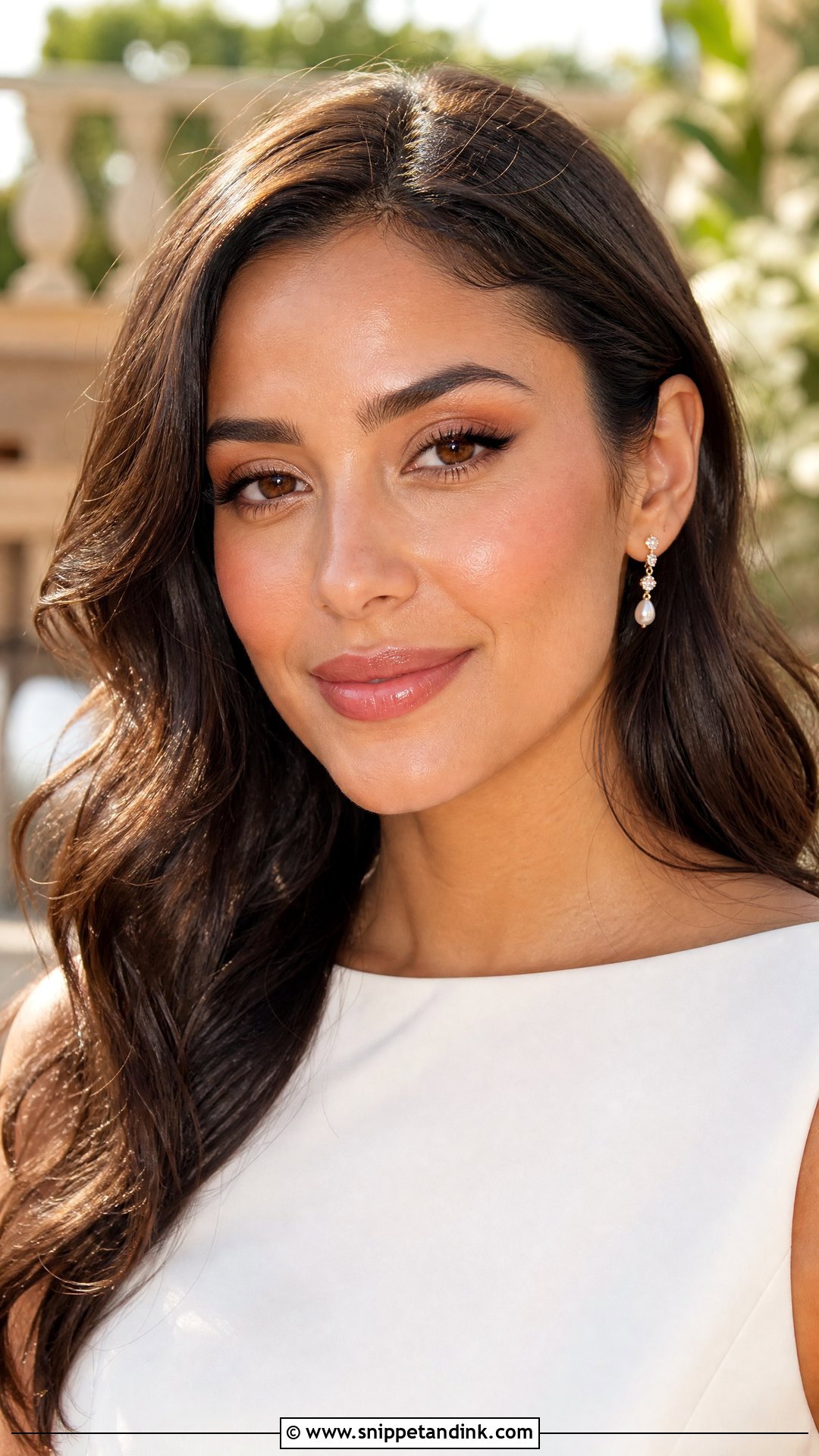 Glowy Skin Wedding Makeup - Snippet and Ink - 25 Light Natural Wedding Makeup Looks