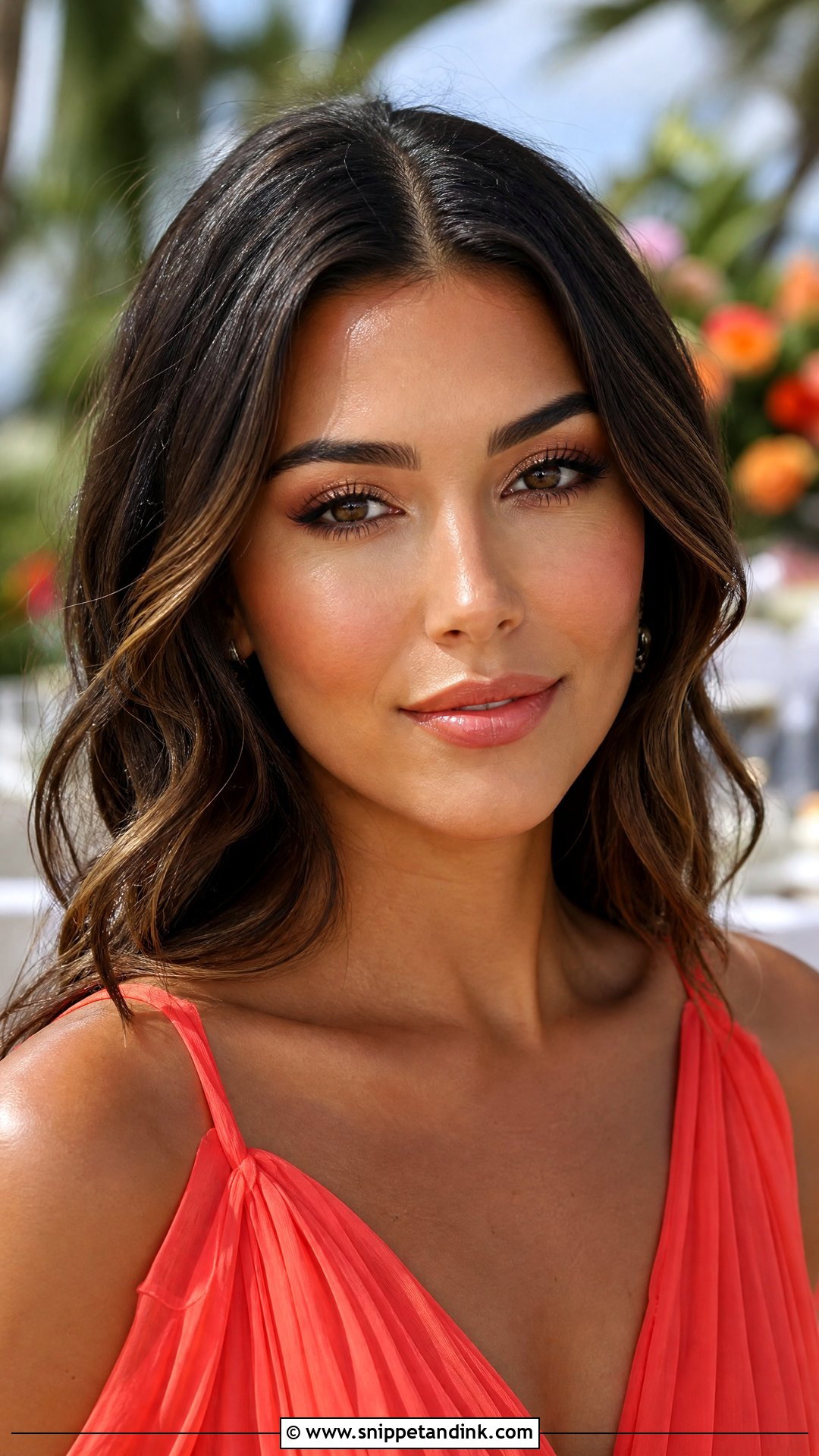 Glowy Summer Wedding Guest Makeup for Hazel Eyes - Snippet and Ink - 20 Wedding Guest Makeup for Hazel Eyes