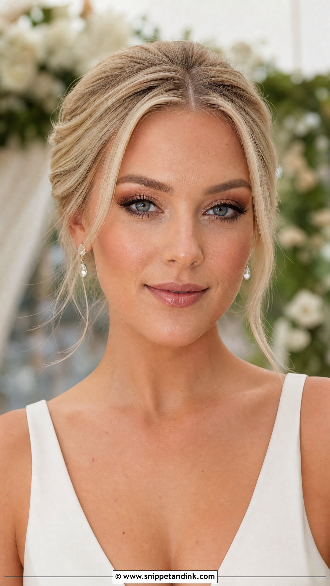 Glowy Summer Wedding Makeup For Brides - Snippet and Ink - 20 Natural Summer Wedding Makeup Ideas