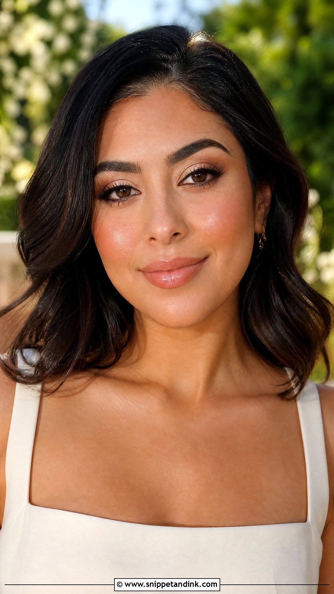 Glowy Wedding Makeup - Snippet and Ink - 20 Wedding Makeup Aesthetic Ideas