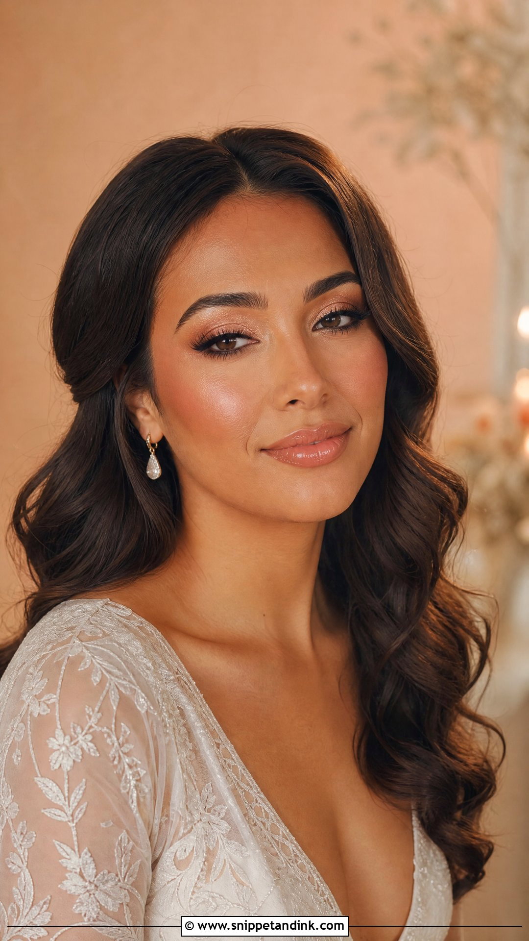 Glowy Wedding Makeup - Snippet and Ink - 30 Wedding Make Up Ideas