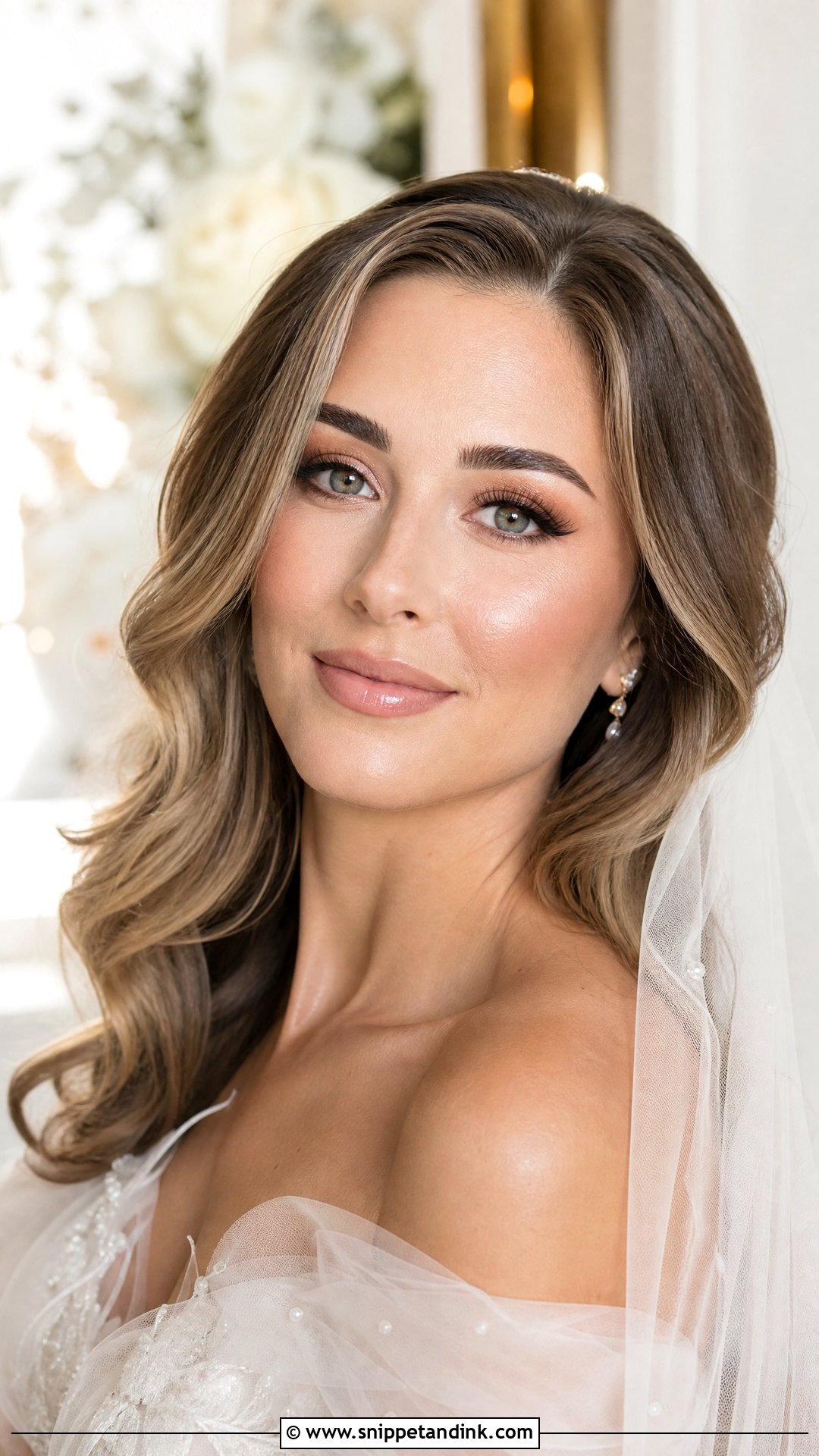 Glowy Wedding Makeup For Bride - Snippet and Ink - 25 Wedding Makeup for Bride Ideas