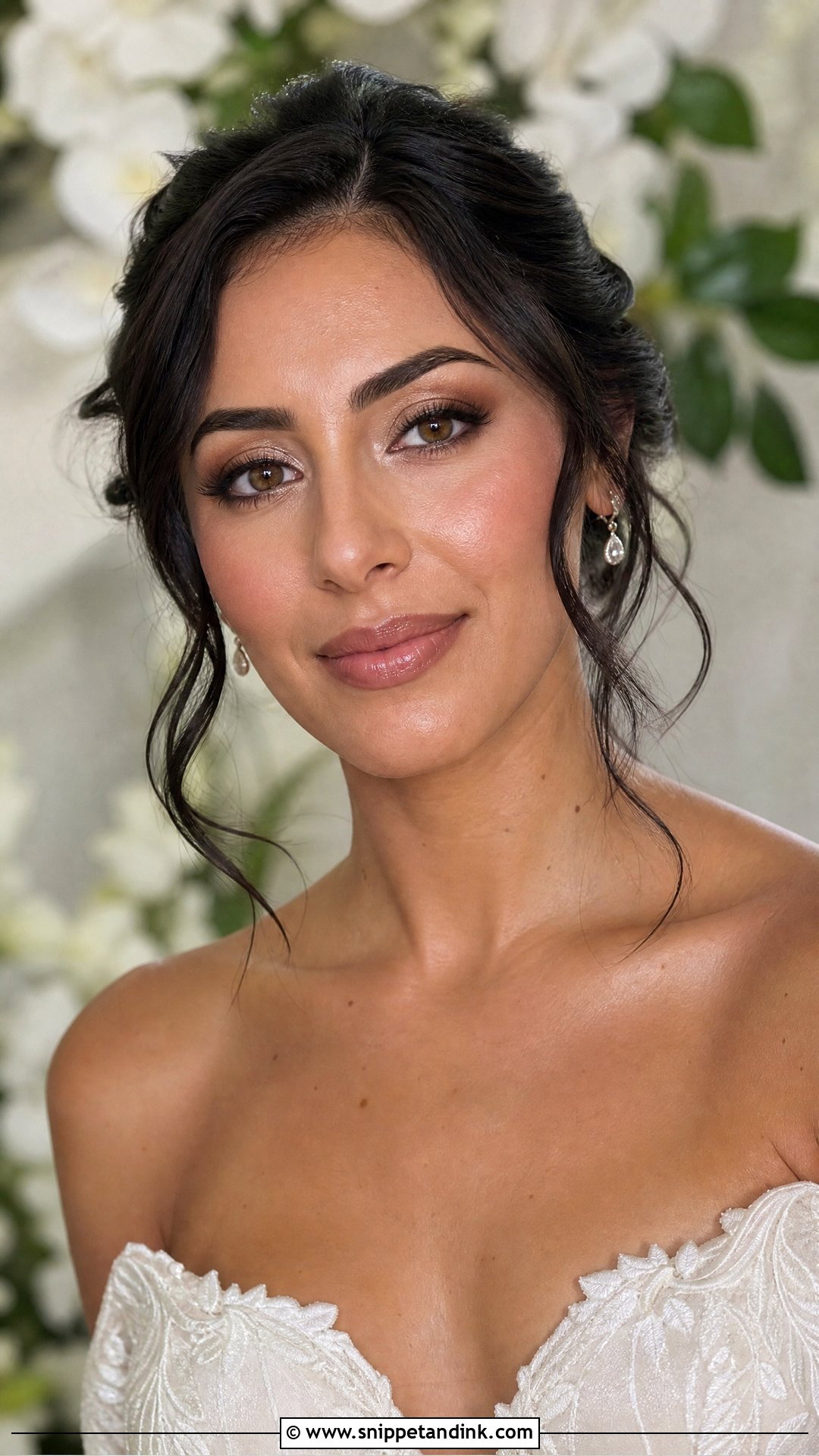Glowy Wedding Makeup For Olive Skin - Snippet and Ink - 25 Soft Glowy Wedding Makeup Ideas