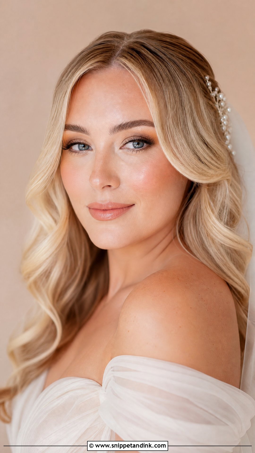Glowy White Wedding Makeup - Snippet and Ink - 20 White Wedding Makeup Ideas