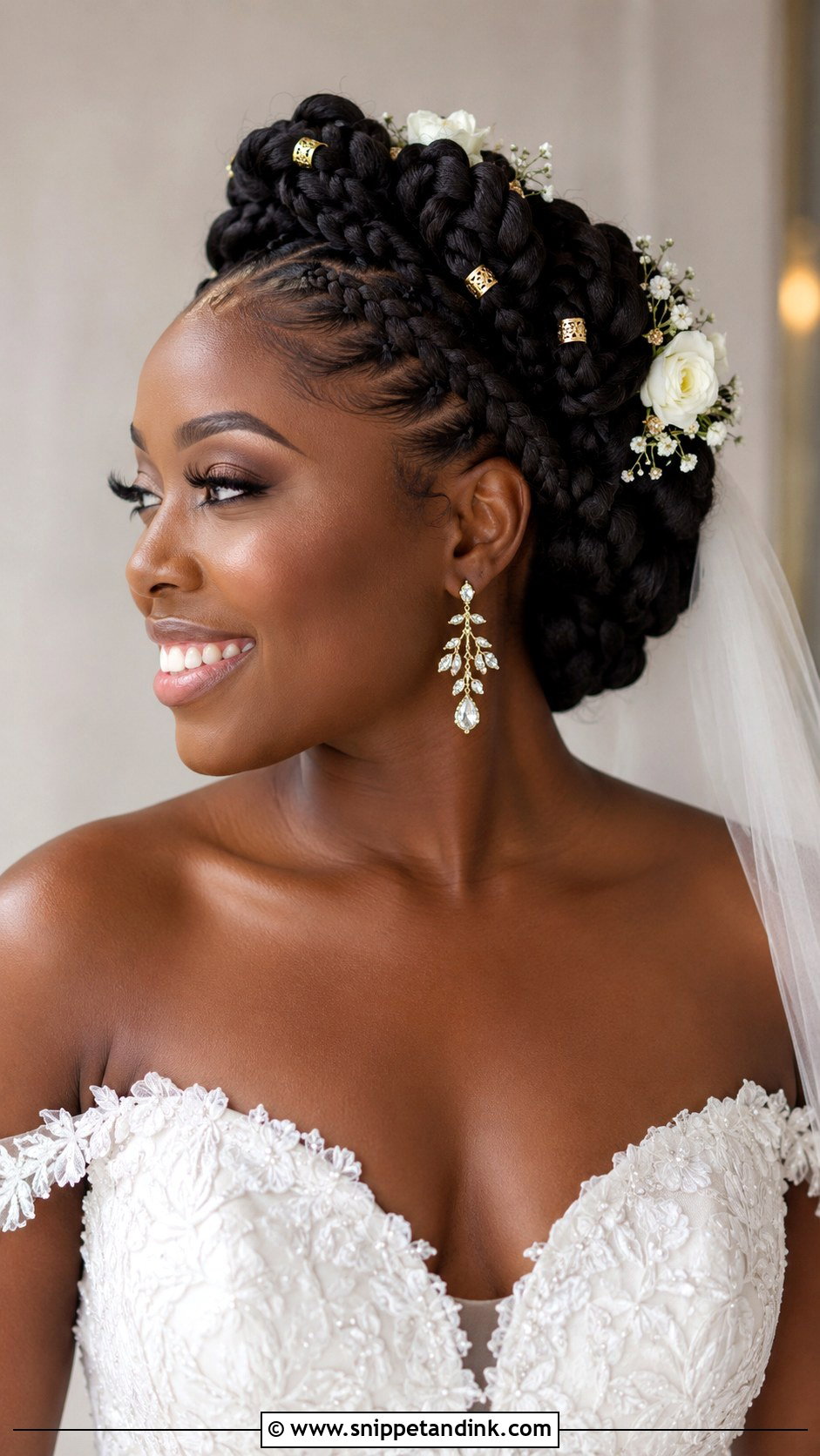 Goddess Braid for Wedding - Snippet and Ink - 25 Braid Hairstyles for Wedding