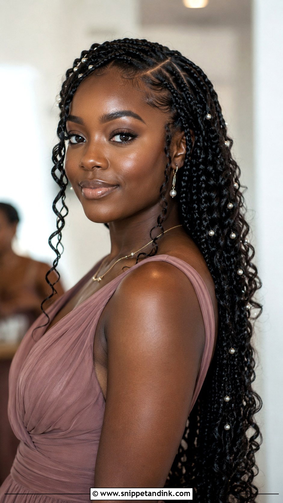 Goddess Braids For Bridesmaid - Snippet and Ink - 20 Braid Hairstyles for Wedding Bridesmaid