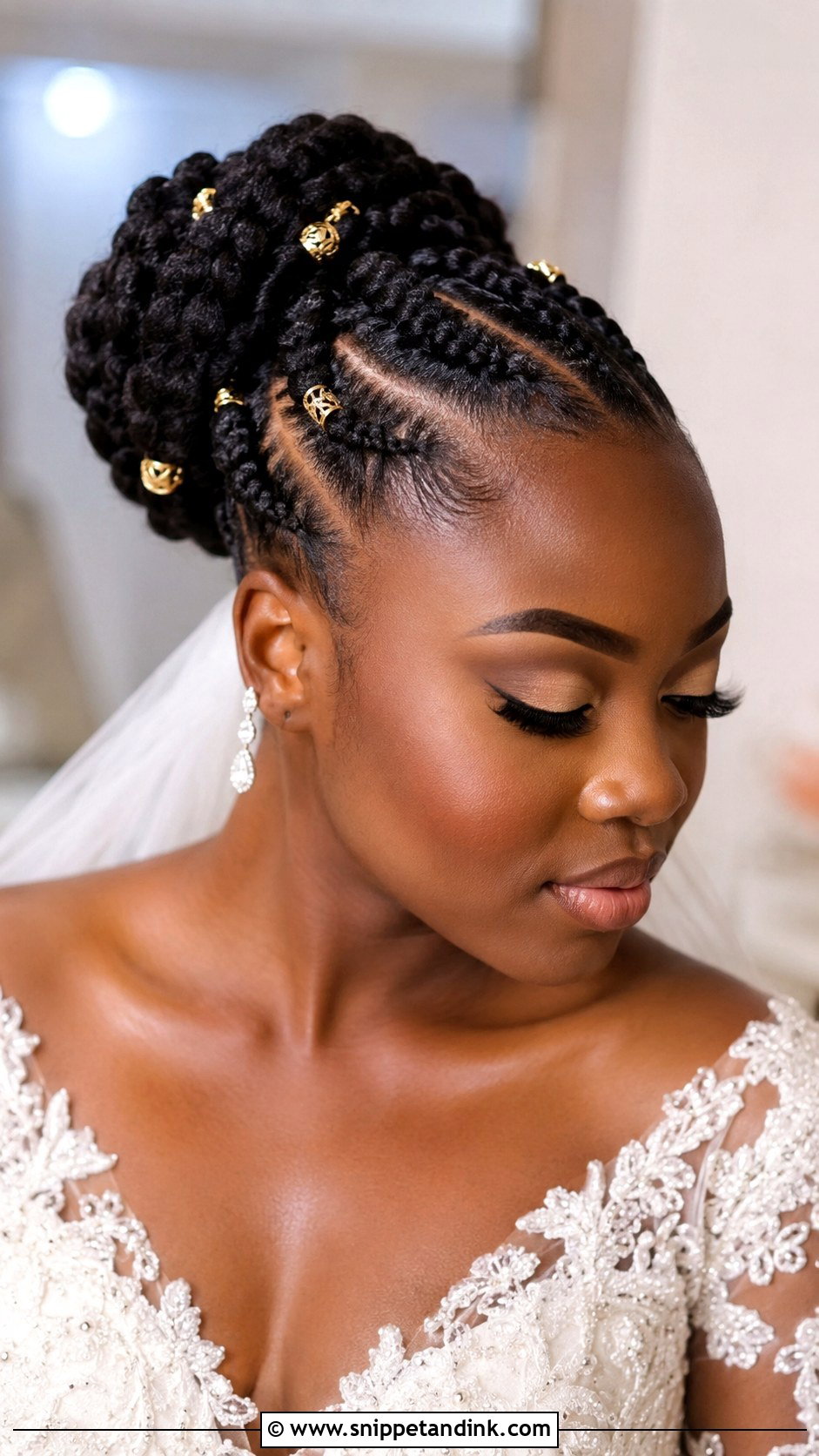 Goddess Braids Into a Bun - Snippet and Ink - 30 4c Wedding Hairstyles