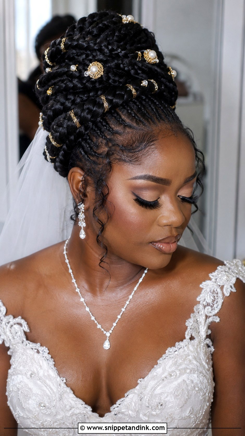 Goddess Braids Wedding Hairstyle - Snippet and Ink - 20 Braids Hairstyles Wedding
