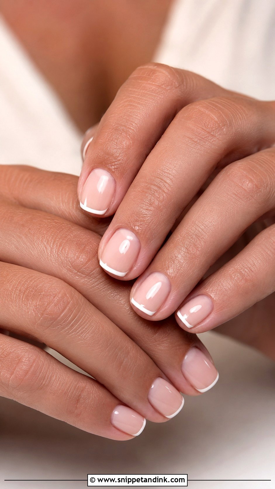 Gold Accent Bride Nails - Snippet and Ink - 20 Bride Nail Art Ideas Wedding Day