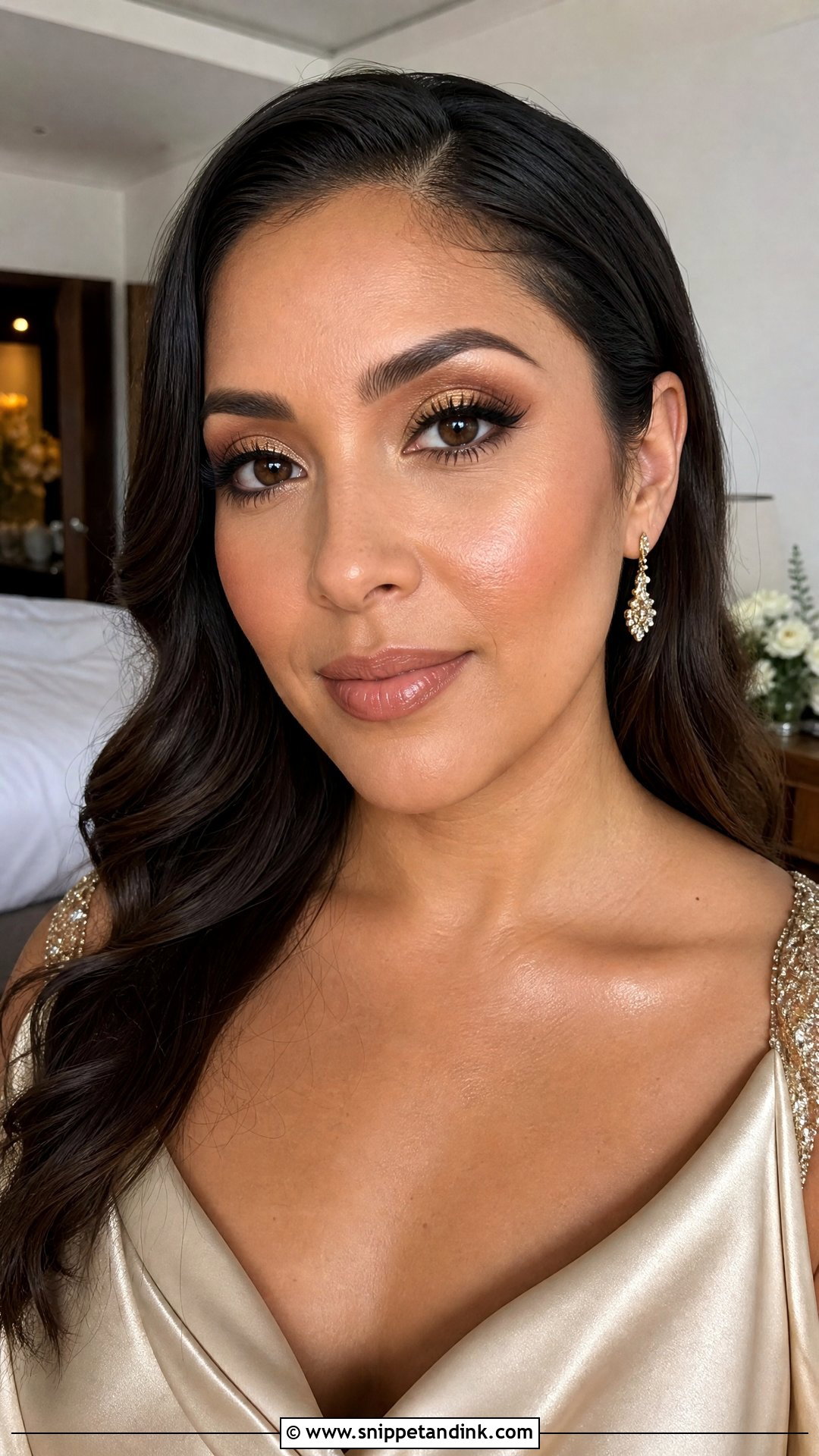 Gold Bridal Makeup - Snippet and Ink - 20 Best Bridal Makeup Ideas