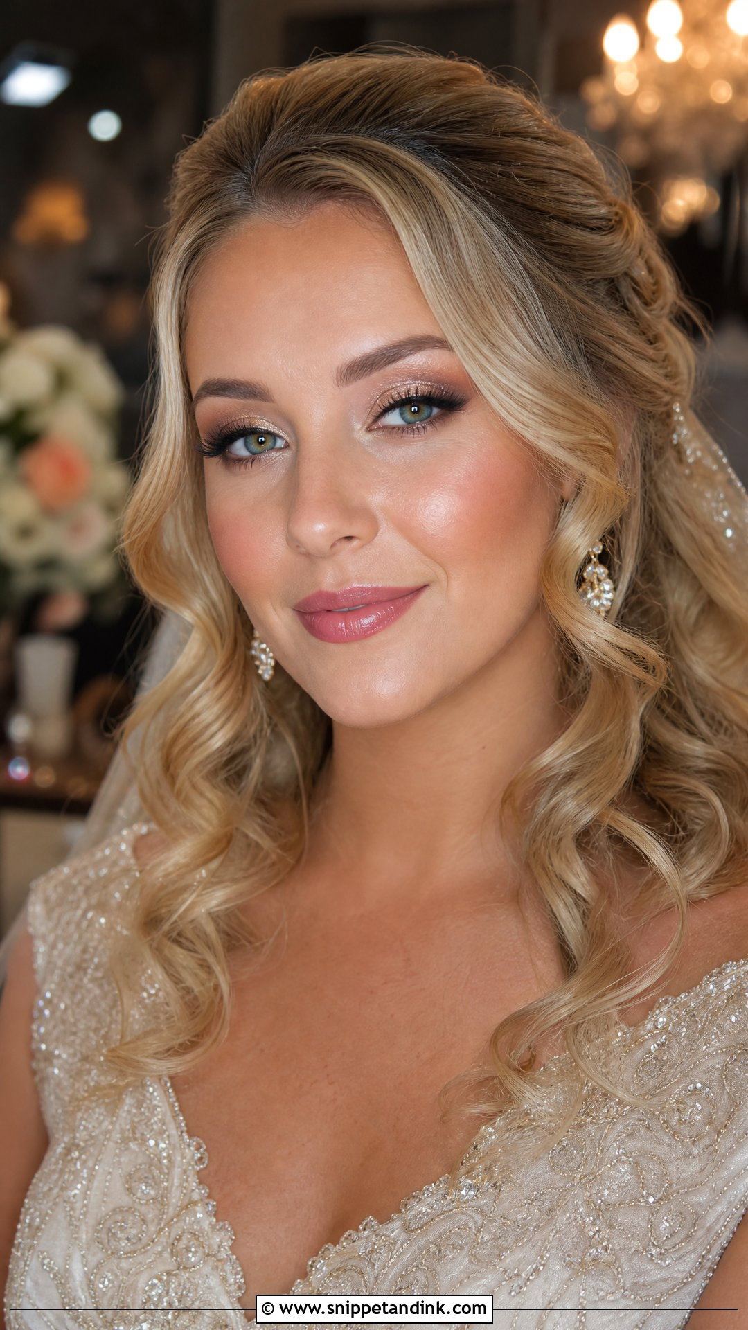 Gold Bridal Makeup For Blondes - Snippet and Ink - 30 Bridal Makeup for Blondes