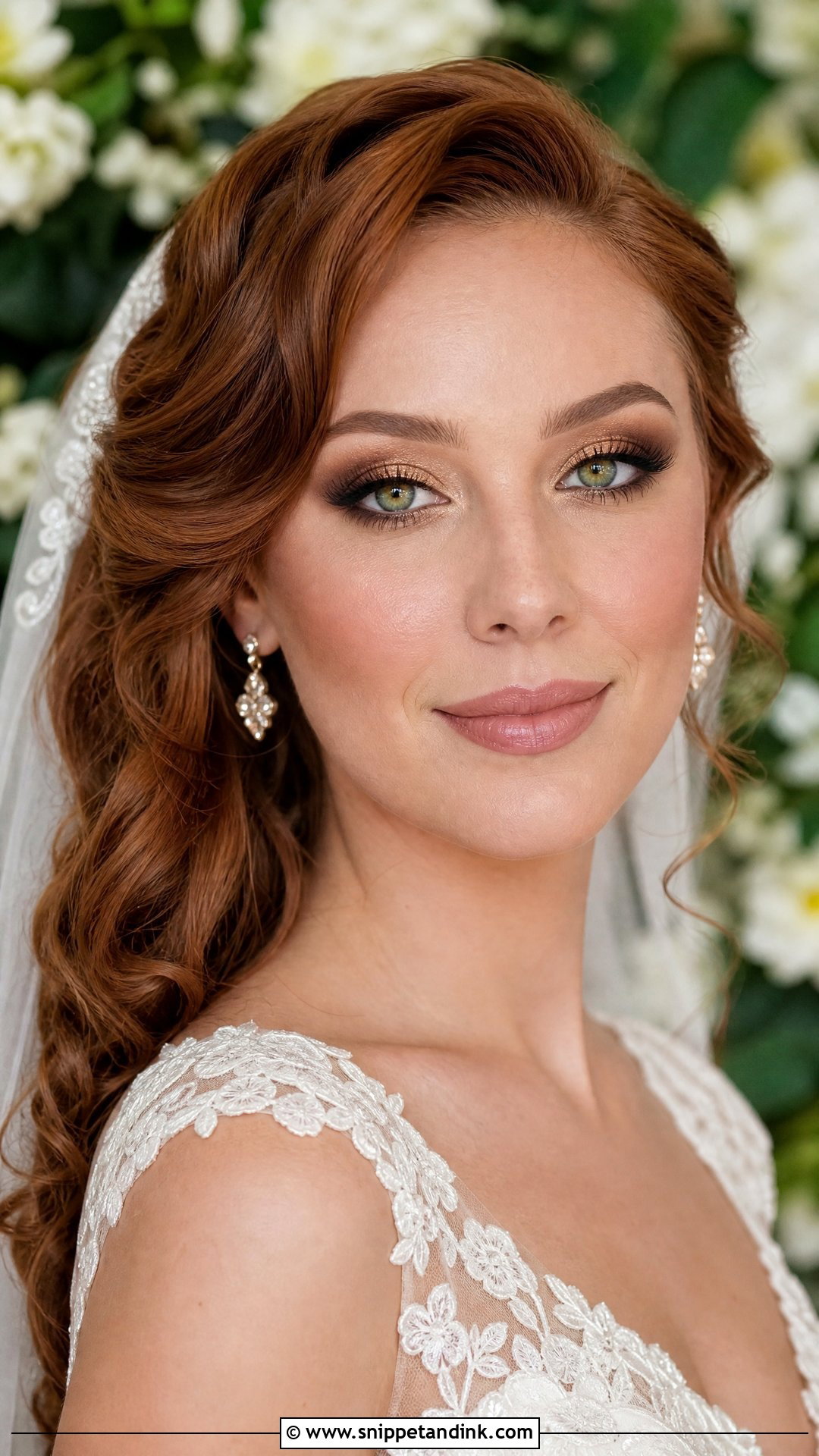 Gold Bridal Makeup For Green Eyes - Snippet and Ink - 20 Gold Wedding Makeup Brides