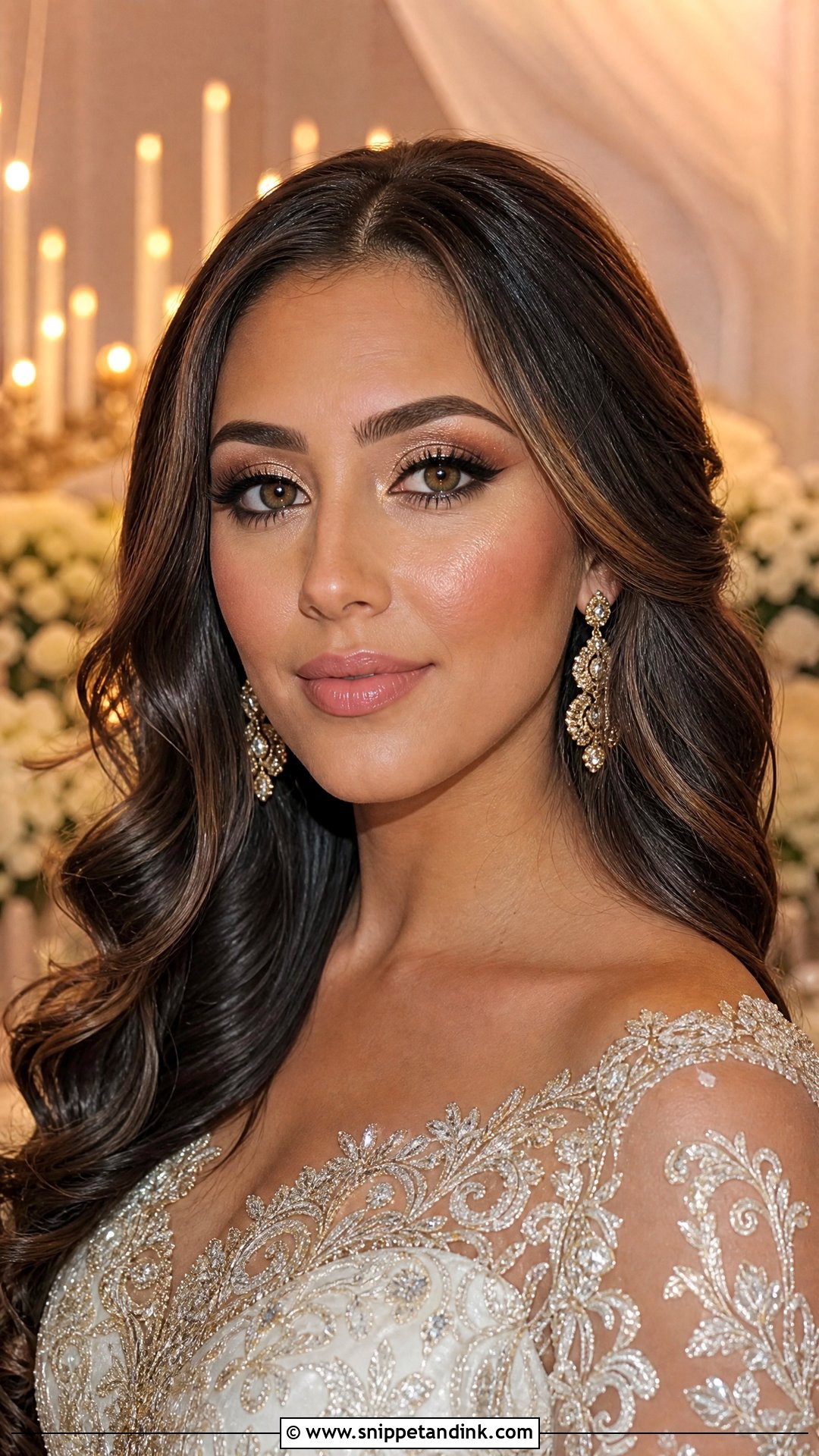 Gold Bridal Makeup For Hazel Eyes Brunette - Snippet and Ink - 20 Bridal Makeup for Hazel Eyes Brunette