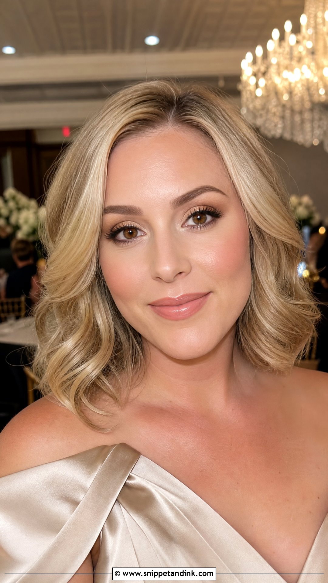 Gold Bridesmaid Makeup for Brown Eyes - Snippet and Ink - 20 Bridesmaid Makeup for Brown Eyes Wedding