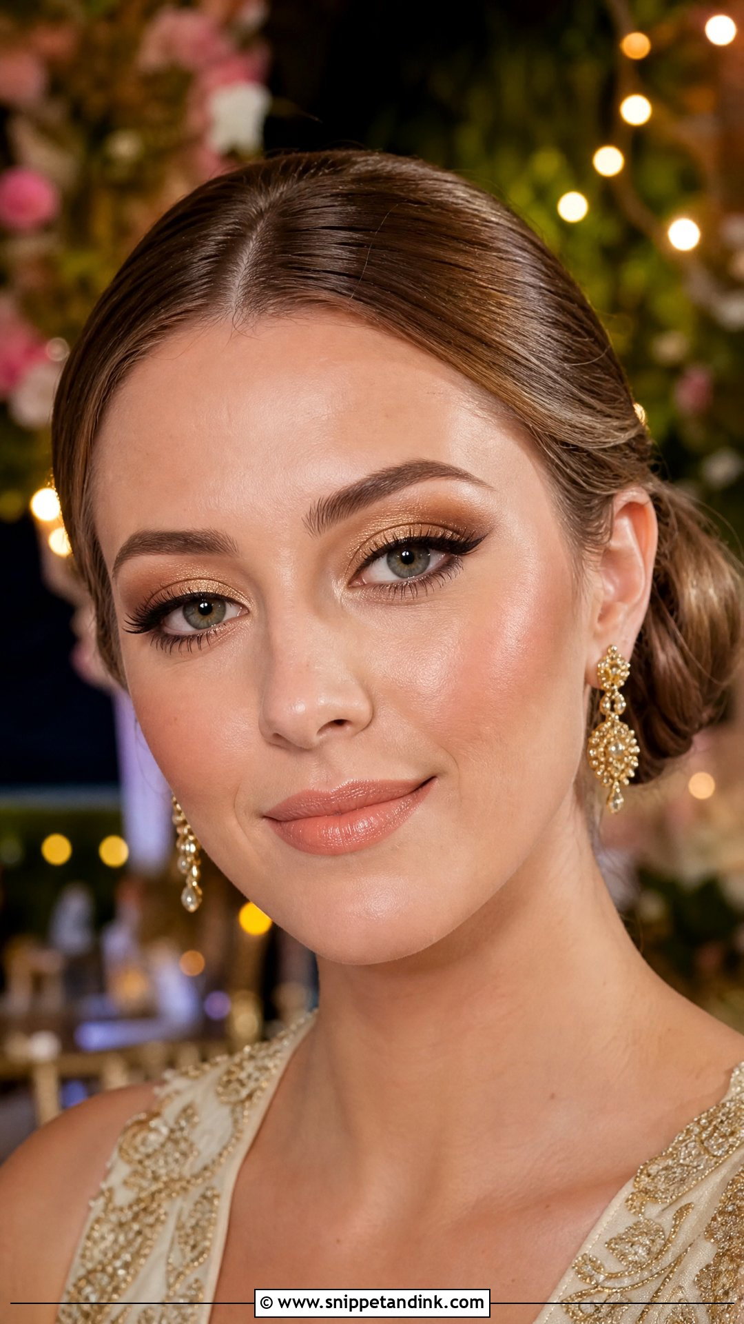 Gold Eye Wedding Makeup Thailand - Snippet and Ink - 25 Thailand Wedding Makeup Look Ideas