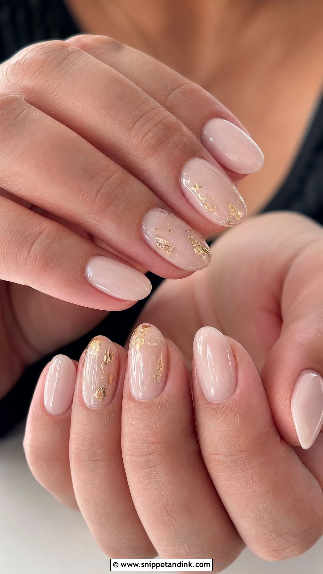 Gold Foil Proposal Nails - Snippet and Ink - 25 Nails for Proposal