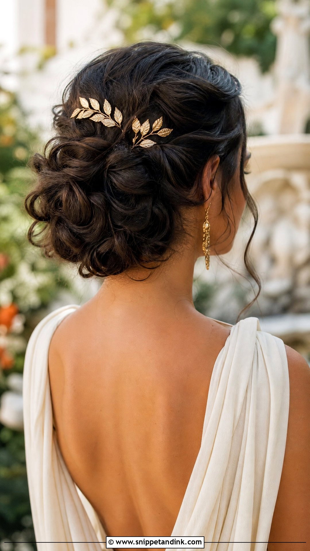Gold Leaf Hair Comb - Snippet and Ink - 20 Bridal Hair Accessories Headpieces