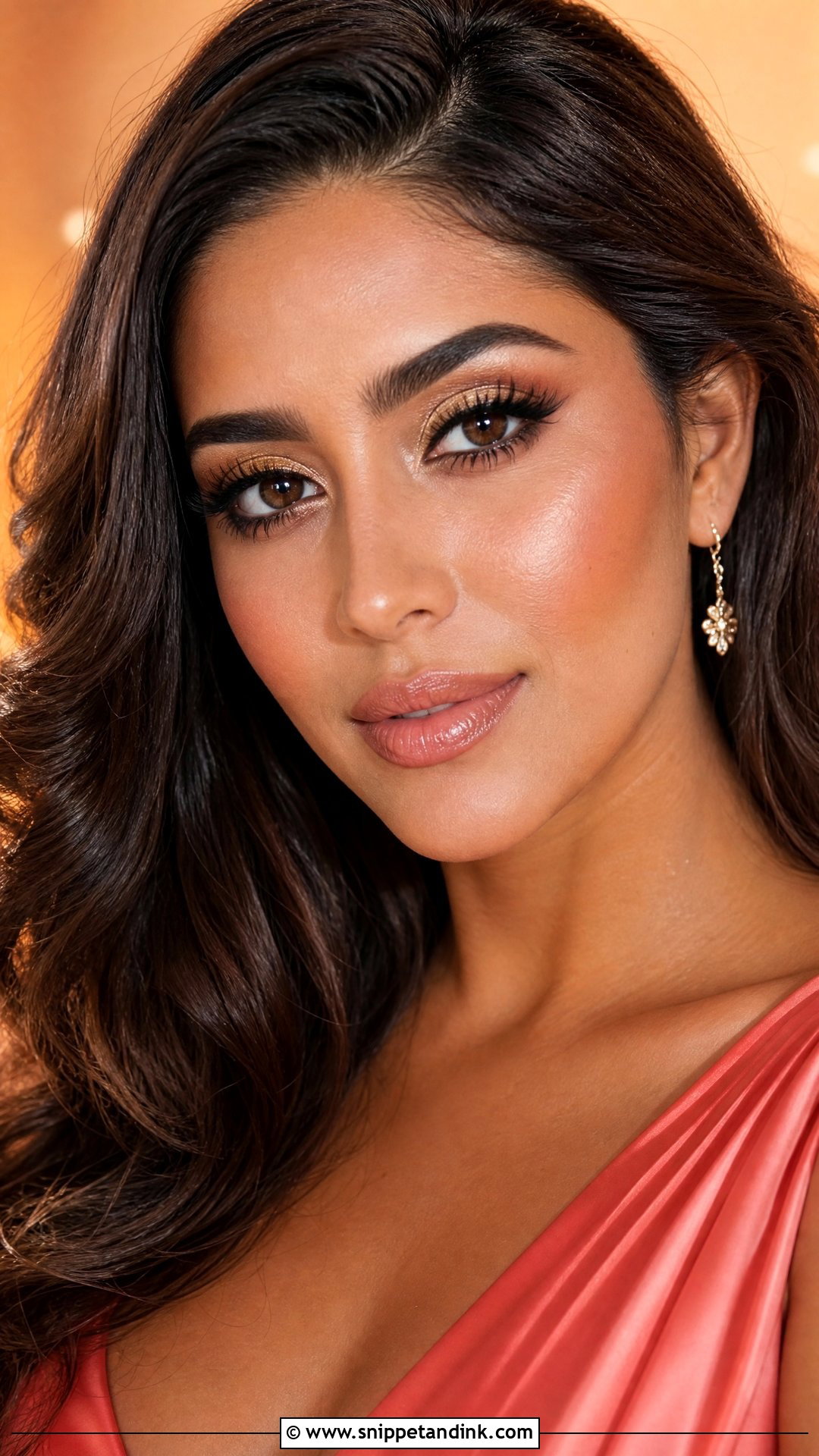 Gold Wedding Guest Eye Makeup - Snippet and Ink - 20 Wedding Guest Eye Makeup Ideas