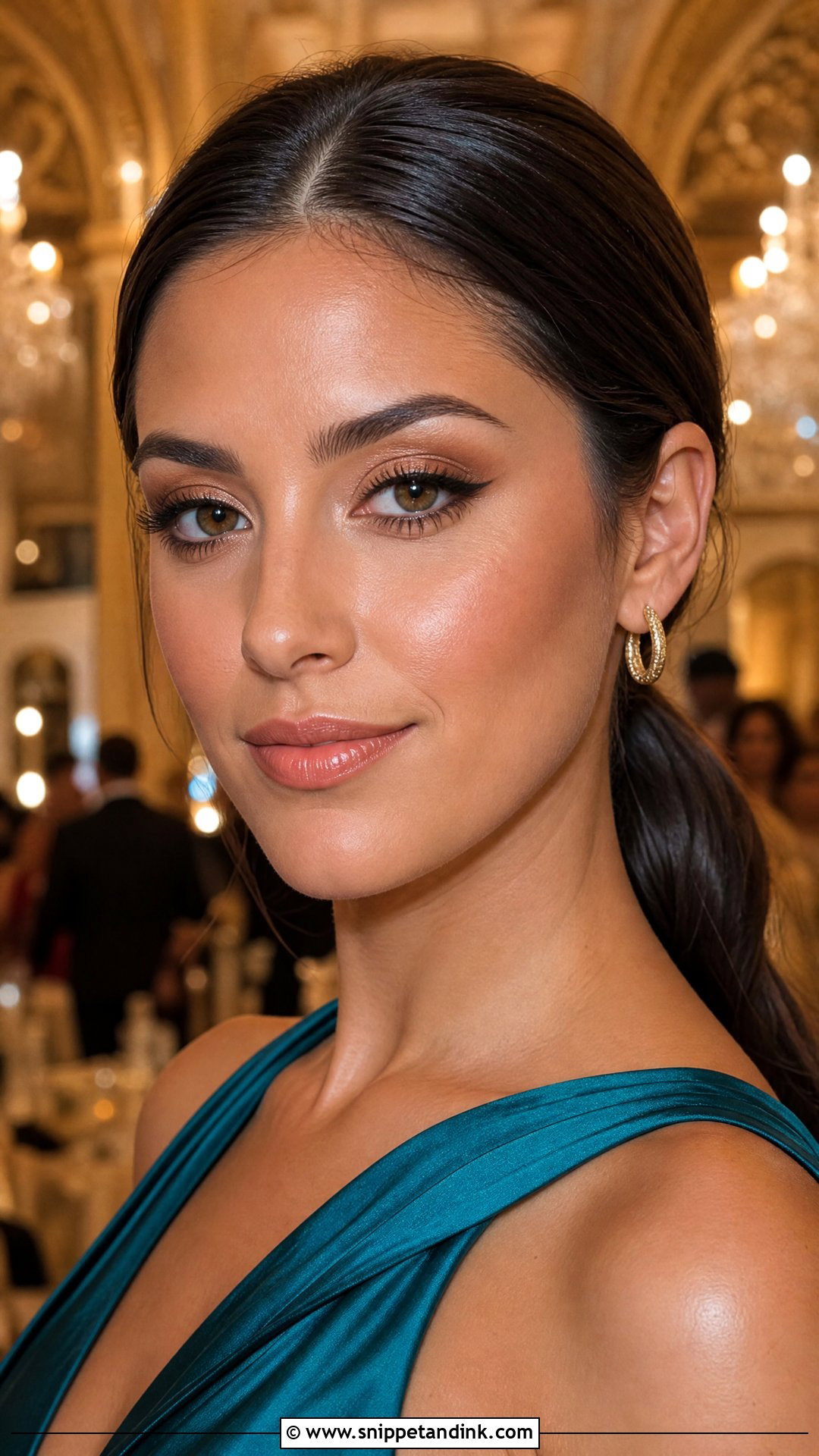 Gold Wedding Guest Makeup - Snippet and Ink - 25 Simple Wedding Guest Makeup Ideas